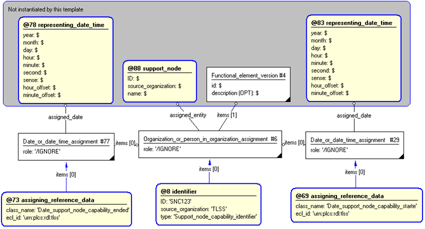 Figure 4 —  Entities instantiated by support_node_capability template