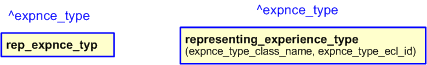 Figure 2 —  The graphical representation of the representing_experience_type template